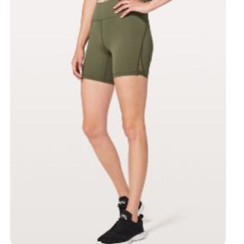 Lululemon, Train Times Mid-Rise Short, 6” inseam, Size 12